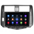 Штатная магнитола Lesko для Toyota Land Cruiser Prado 150 Series 2009-2013 экран 9" 1/16Gb Wi-Fi GPS Base