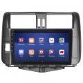 Штатная магнитола Lesko для Toyota Land Cruiser Prado 150 Series 2009-2013 экран 9" 4/64Gb 4G Wi-Fi GPS Top