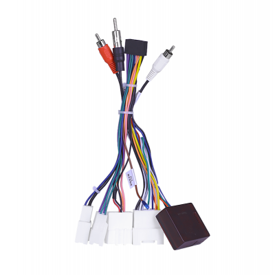 Адаптер штатного усилителя FEELDO Toyota Land Cruiser 2004-2012 4Runner 2009+ Aqua 2011+ FJ Cruiser 2006+ CAN-BUS (6501)