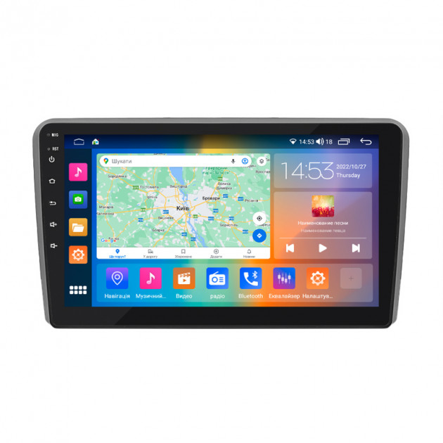 Штатная магнитола Lesko для Audi S3 II (8P) 2006-2008 экран 9" 2/32Gb CarPlay 4G Wi-Fi GPS Prime