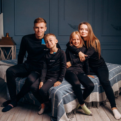 Зимнє термобілизна Columbia для сім'ї: ідеальне рішення для спорту, бігу та катання на лижах у холодну погоду! Скидки улетают осталось 2 дня