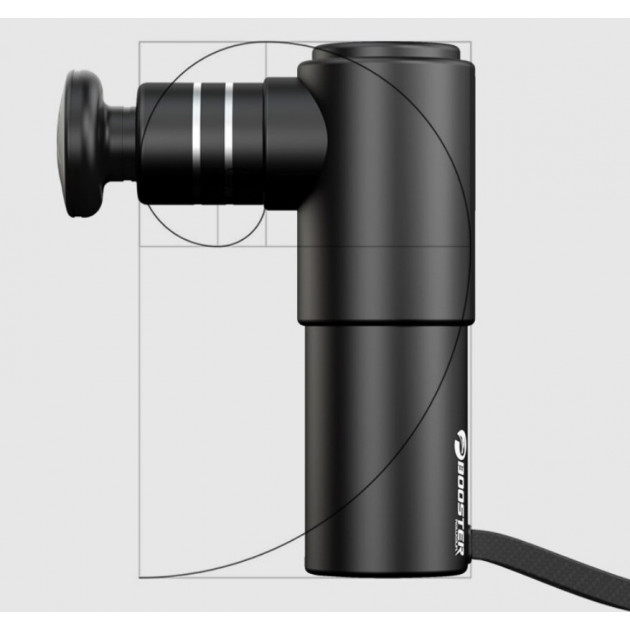 Компактний ударний масажер Booster Mini – ваш незамінний помічник для швидкого відновлення