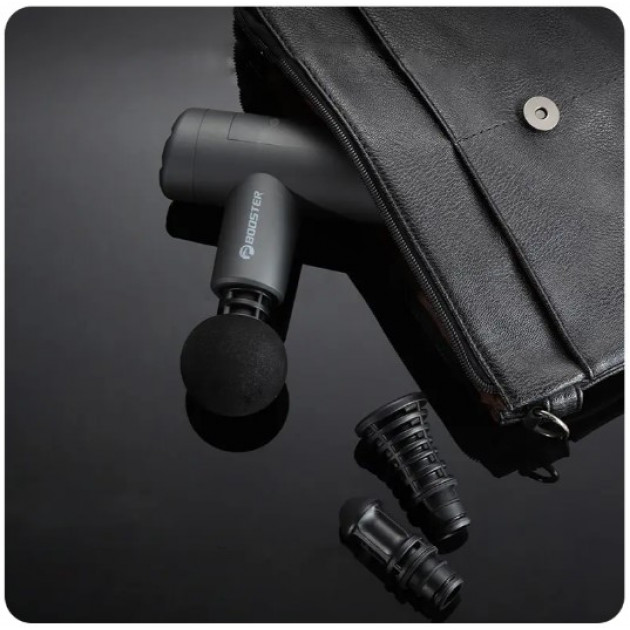 Перкусійний масажер Booster Mini X-01 (12V) – потужний ударний пістолет для масажу м'язів