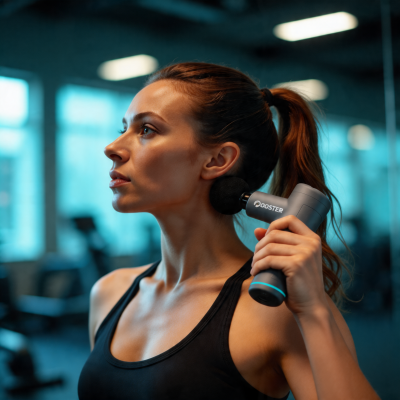 Портативный массажёр Booster Lightsaber Mini с кейсом в подарок.