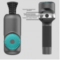 Портативный массажёр Booster Lightsaber Mini с кейсом в подарок.