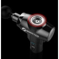 Профессиональный перкуссионный массажер для мышц Booster E (24V) Черный — ударный пистолет для снятия напряжения и боли.