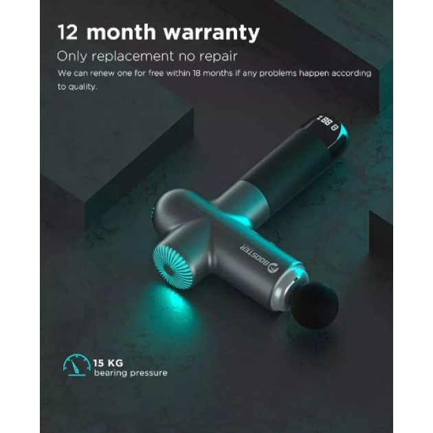 Профессиональный ударный массажер Booster Lightsaber (24V) для тела – эффективное устройство для восстановления и расслабления мышц.