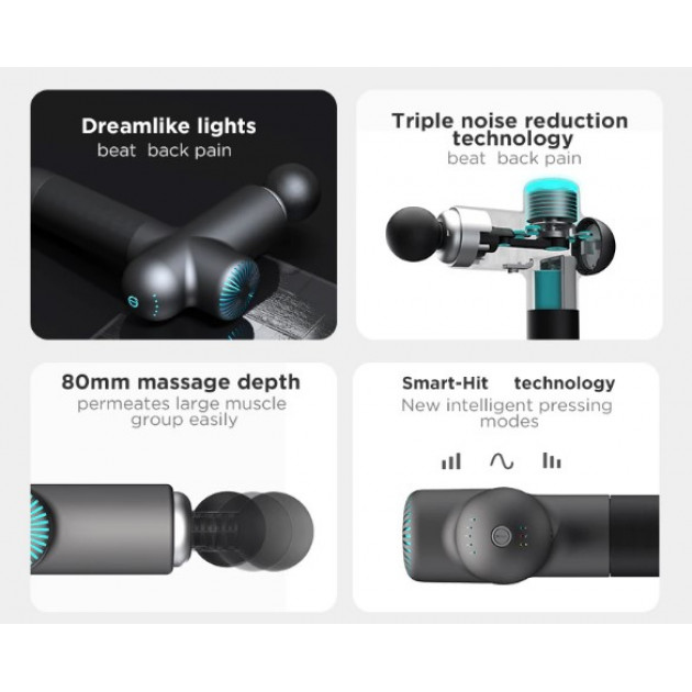 Профессиональный ударный массажер Booster Lightsaber (24V) для тела – эффективное устройство для восстановления и расслабления мышц.