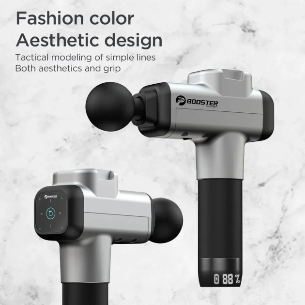 Профессиональный перкуссионный массажер Booster M2A для мышц и триггерных точек