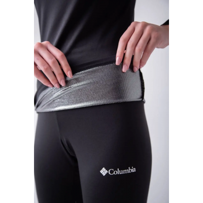 Женское зимнее термобелье OMNI-HEAT. Комплект термоодежды для спорта и холода. Черное термобелье. Последний шанс. Скидки всего 2 дня.