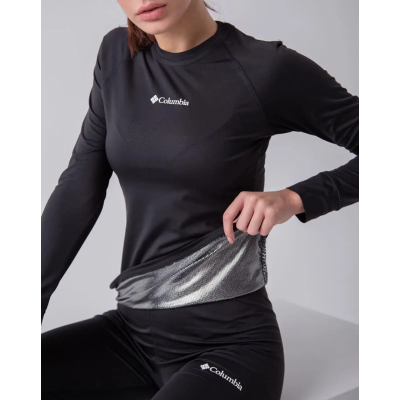Женское зимнее термобелье Columbia OMNI-HEAT. Комплект термоодежды для спорта и холода, черное. Последний шанс – акция всего 2 дня.