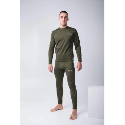 Мужское термобелье Columbia Хаки. Зимнее термобелье с флисом для военных ВСУ, охотников и активных людей. Горячие предложения – акция 2 дня.