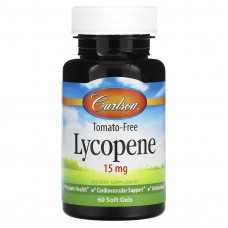 Лікопін, Lycopene, Carlson, 15 мг, 60 гелевих капсул