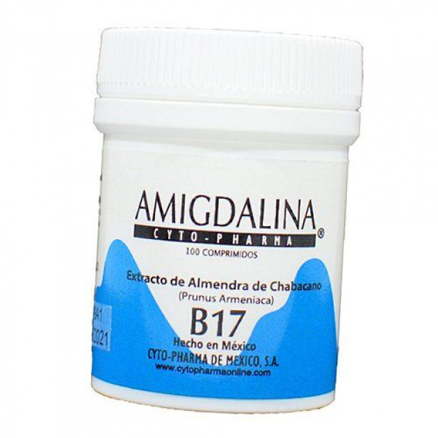 Вітамін B17, Amygdalina, Cyto Pharma, 100 мг, 100 таблеток