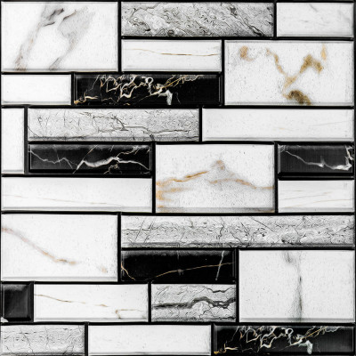 Декоративная ПВХ плитка на самоклейке 300х300х5мм Квадрат, цена за 1 шт. (СПП-602) SW-00000669