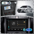 Штатная магнитола Lesko для Audi S4 III (B7) 2004-2008 экран 9" 6/128Gb 4G Wi-Fi GPS Top