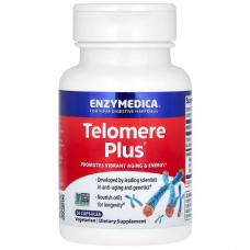 Захист теломер, Telomere Plus, Enzymedica, 30 капсул
