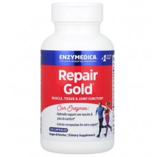 Серрапептаза для суглобів, Repair Gold, Enzymedica, 120 капсул