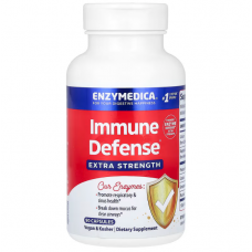 Зміцнення імунітету, Immune Defense, Enzymedica, з підвищеною силою дії, 90 капсул