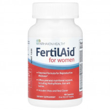 Вітаміни для зачаття, FertilAid for Women, Fairhaven Health, для жінок, 90 капсул