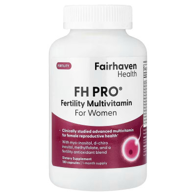 Репродуктивне здоров'я жінок, FH Pro for Women, Fairhaven Health, 180 капсул