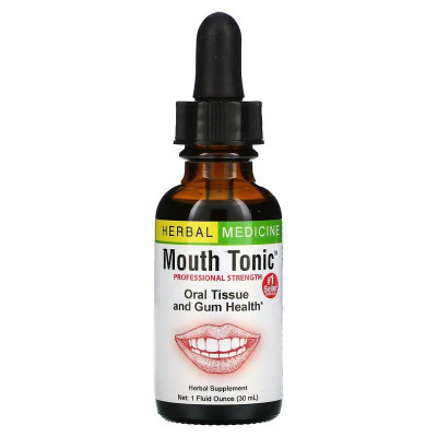 Здоров'я ротової порожнини, тонік, Mouth Tonic, Herbs Etc., 29,5 мл