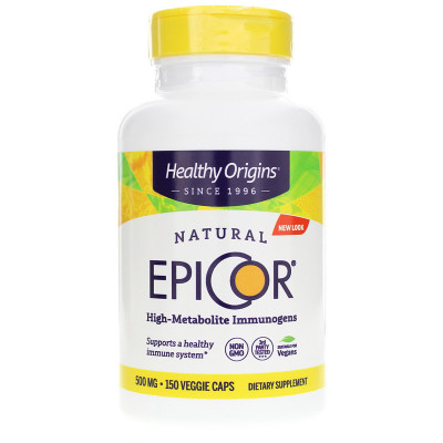 Епікор, EpiCor, Healthy Origins, 500 мг, 150 вегетаріанських капсул