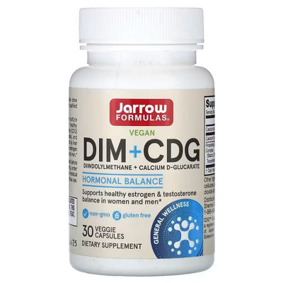 DIM + CDG детоксикація, Detoxification Formula, Jarrow Formulas, 30 капсул