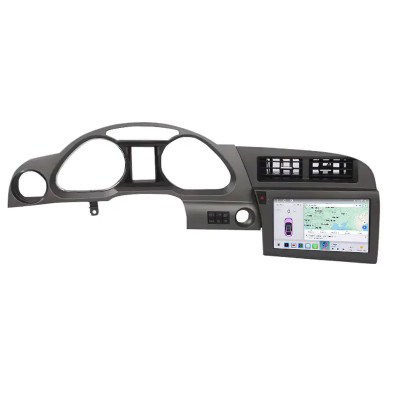 Штатная магнитола Lesko для Audi S6 III (C6) Рестайлинг 2008-2011 экран 9" 4/64 QLED CarPlay 4G Wi-Fi GPS 360 Prime