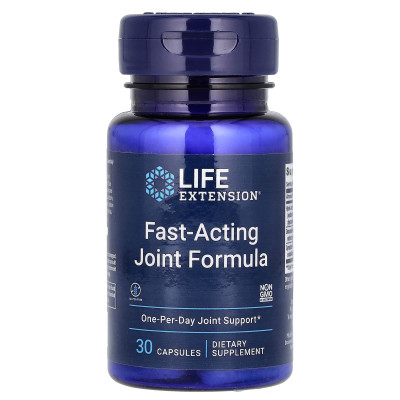 Комплекс для суглобів, Fast-Acting Joint Formula, Life Extension, 30 капсул