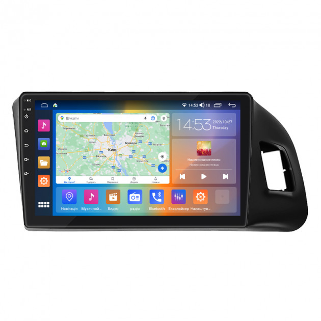 Штатная магнитола Lesko для Audi SQ5 I (8R) 2013-2017 экран 9" 2/32Gb CarPlay 4G Wi-Fi GPS Prime