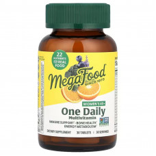 Вітаміни для жінок, Women Over 40, Mega Food, 40+, 1 в день, 30 таблеток