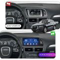Штатная магнитола Lesko для Audi SQ5 I (8R) 2013-2017 экран 9" 6/128Gb 4G Wi-Fi GPS Top