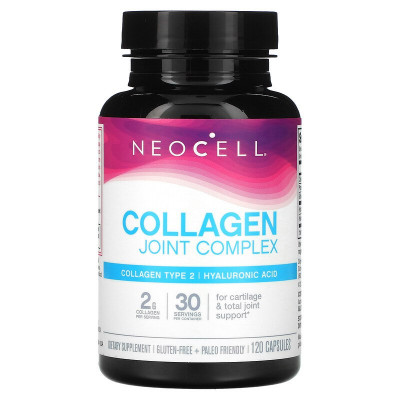 Колаген тип 2 і гіалуронова кислота, Collagen, Neocell, 120 капсул