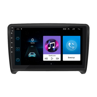 Штатная магнитола Lesko для Audi TT II (8J) Рестайлинг 2010-2014 экран 9" 1/16Gb Wi-Fi GPS Base