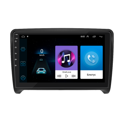 Штатная магнитола Lesko для Audi TTS II (8J) 2007-2010 экран 9" 1/16Gb Wi-Fi GPS Base