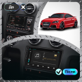Штатная магнитола Lesko для Audi TTS II (8J) 2007-2010 экран 9" 6/128Gb 4G Wi-Fi GPS Top