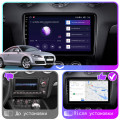 Штатная магнитола Lesko для Audi TTS II (8J) Рестайлинг 2010-2014 экран 9" 2/32Gb CarPlay 4G Wi-Fi GPS Prime