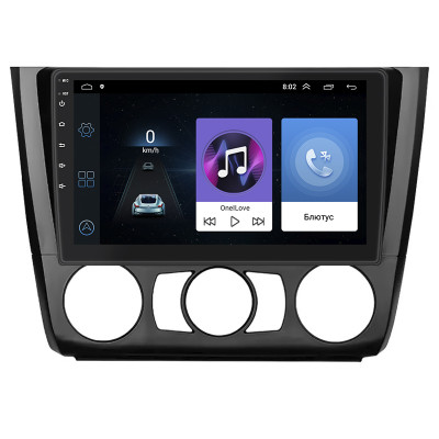 Штатная магнитола Lesko для BMW 1 серии I (E81/E82/E87/E88) 2004-2007 экран 9" 1/16Gb Wi-Fi GPS Base