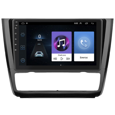 Штатная магнитола Lesko для BMW 1 серии I (E81/E82/E87/E88) Рестайлинг 2007-2011 экран 9" 1/16Gb Wi-Fi GPS Base