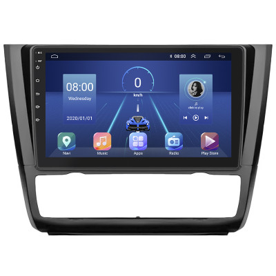 Штатная магнитола Lesko для BMW 1 серии I (E81/E82/E87/E88) Рестайлинг 2007-2011 экран 9" 4/64Gb 4G Wi-Fi GPS Top