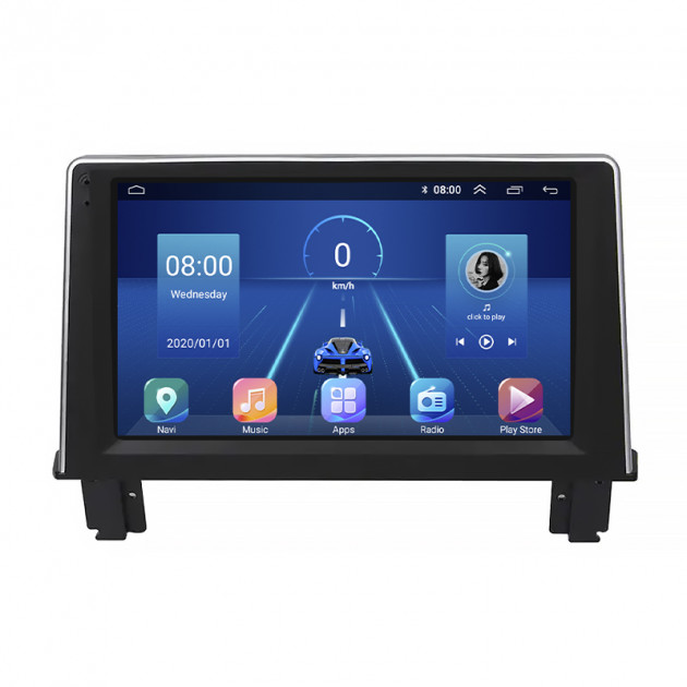 Штатная магнитола Lesko для BMW 1 серии II (F20/F21) Рестайлинг 2015-2017 экран 9" 6/128Gb 4G Wi-Fi GPS Top