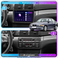 Штатная магнитола Lesko для BMW 3 серии IV (E46) 1998-2003 экран 9" 2/32Gb CarPlay 4G Wi-Fi GPS Prime