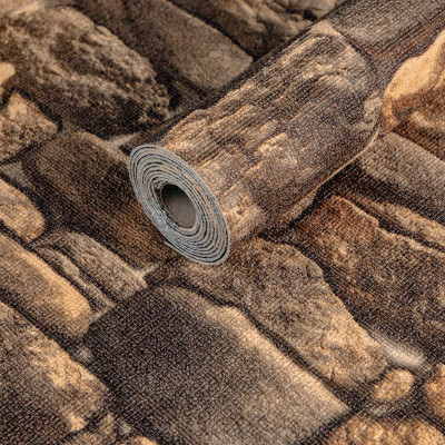 Самоклеющиеся обои 2800х450х1,5мм Жёлтый мрамор SW-00000728