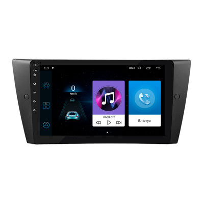 Штатная магнитола Lesko для BMW 3 серии V (E90/E91/E92/E93) 2005-2010 экран 9" 1/16Gb Wi-Fi GPS Base