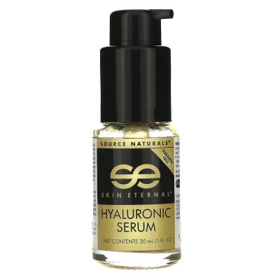 Сироватка з гіалуроновою кислотою, Hyaluronic Serum, Source Naturals, 30 мл