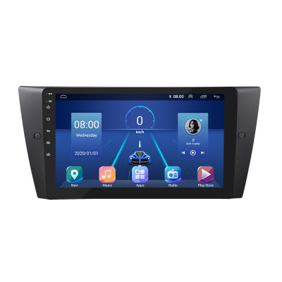 Штатная магнитола Lesko для BMW 3 серии V (E90/E91/E92/E93) Рестайлинг 2008-2013 экран 9" 2/32Gb 4G Wi-Fi GPS Top