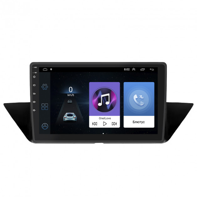 Штатная магнитола Lesko для BMW X1 I (E84) Рестайлинг 2012-2015 экран 10" 1/16Gb Wi-Fi GPS Base