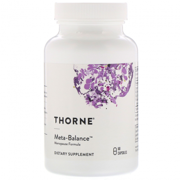 Допомога при менопаузі, Meta-Balance, Thorne, 60 капсул