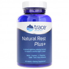 Підтримка сну, NaturalRest Plus+, Trace Minerals Research, 60 таблеток